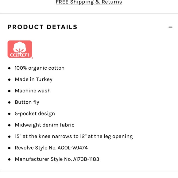 Agolde 90's Crop in Salt - Picture 6 of 7